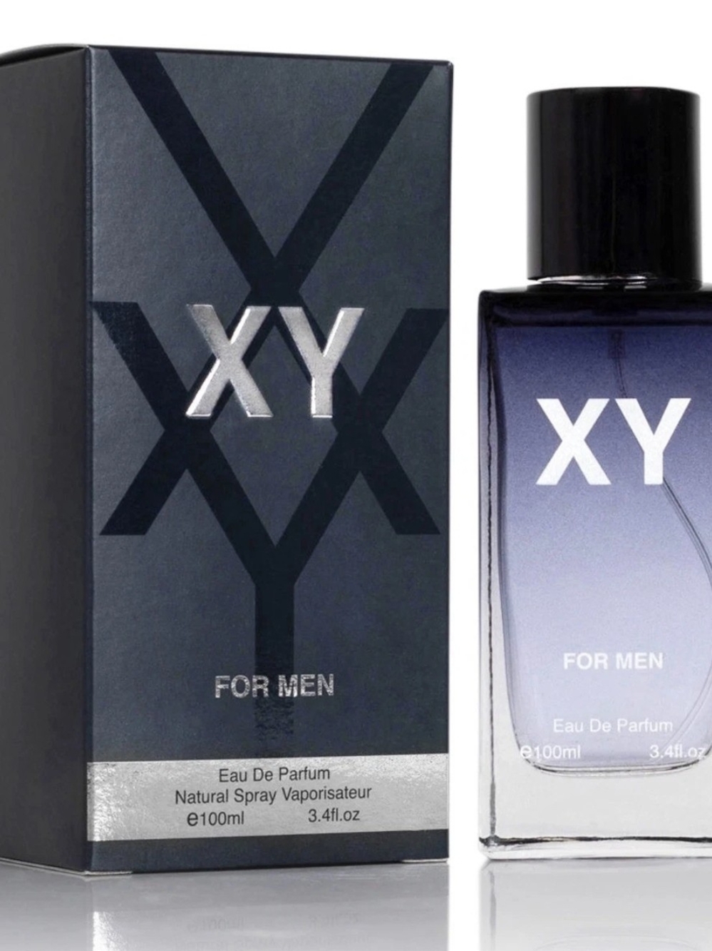 For Men Eau de Parfum - Black & Gradient Blue Bottle